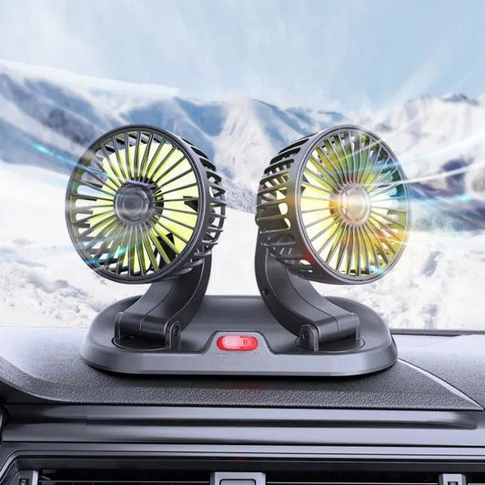 Double Headed Vehicle Fan (CIC922)